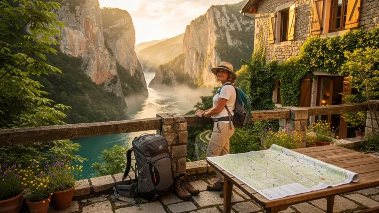 Visite immersive des gorges sans voiture depuis un gîte à Vallon sur 3 jours, nature et randonnée